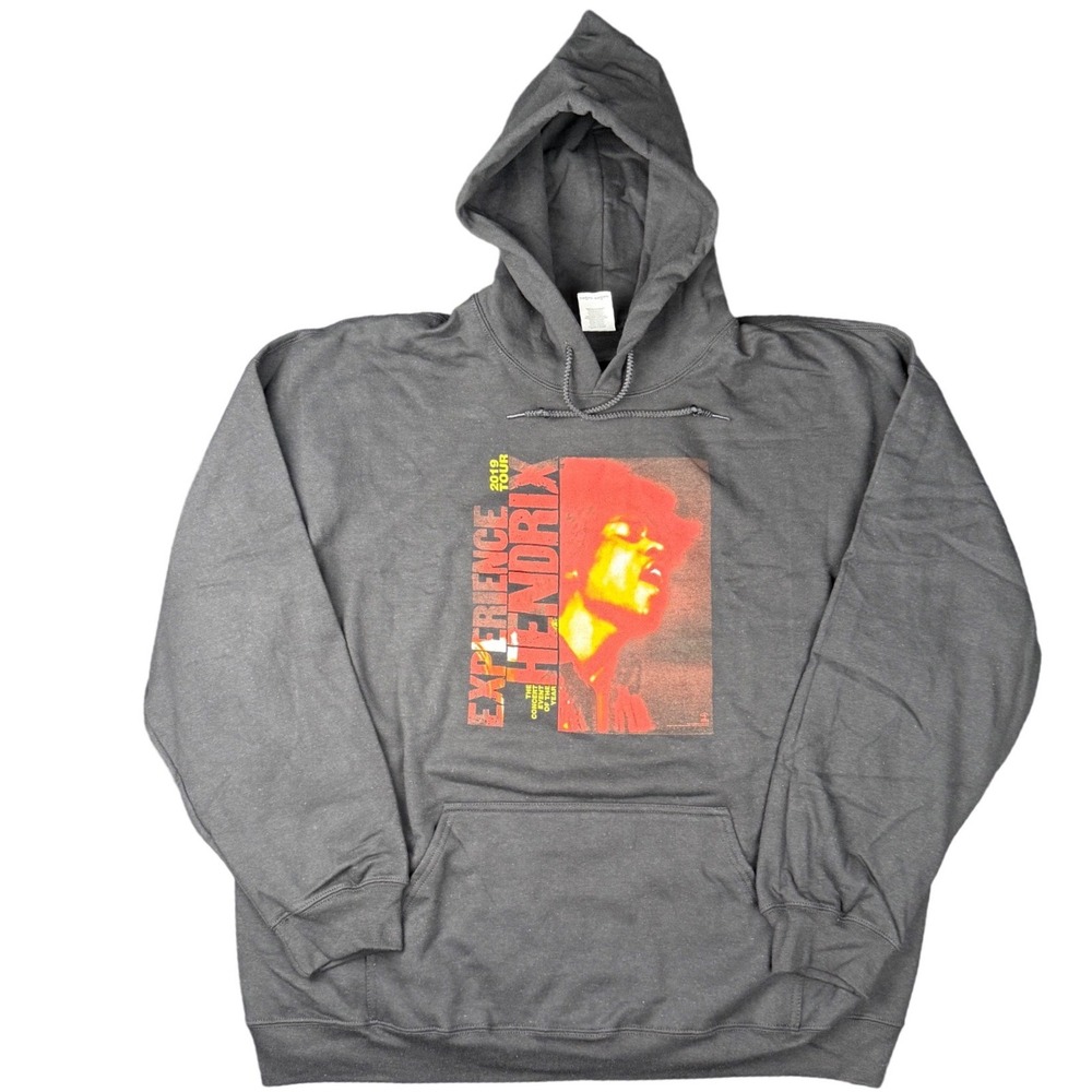 Experience Hendrix Jimi Hendrix 2019 Tour Hoodie Gildan‎ Heavy Blend 2XL